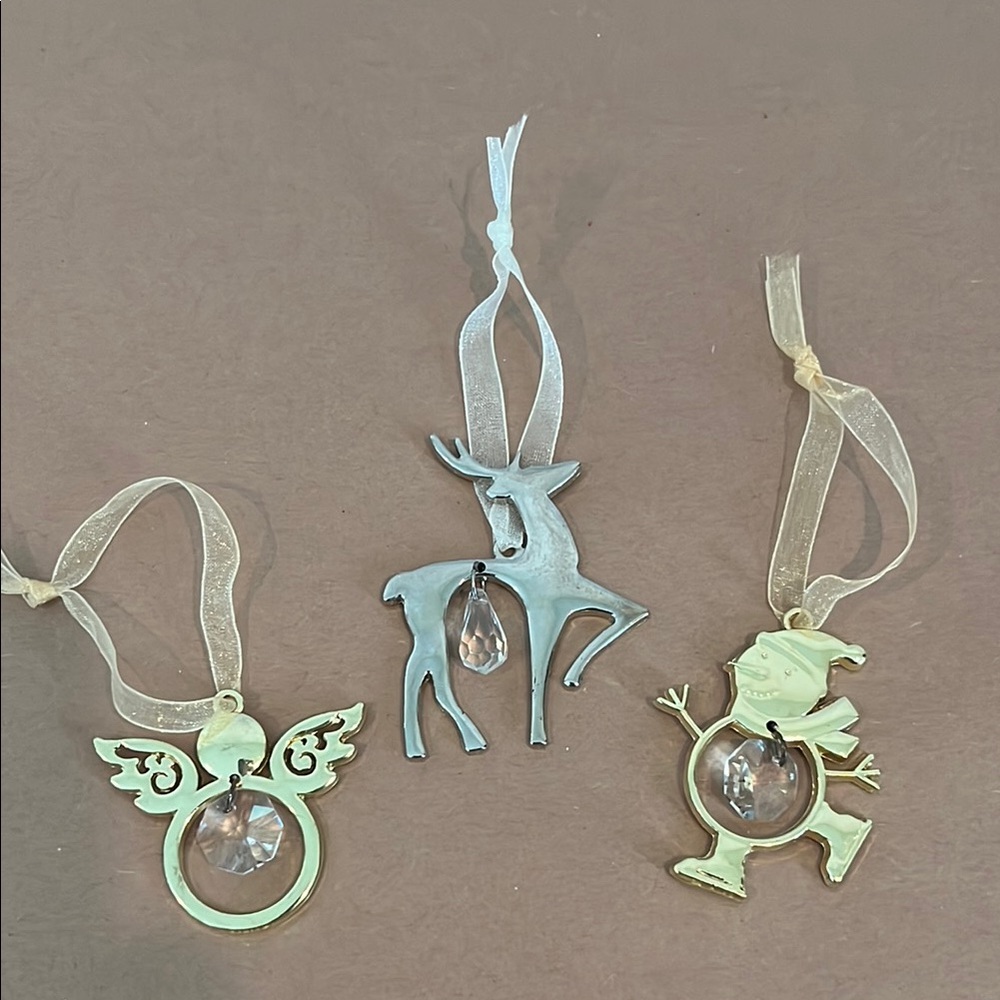Elegant Holiday Ornament Set - Gold and Silver